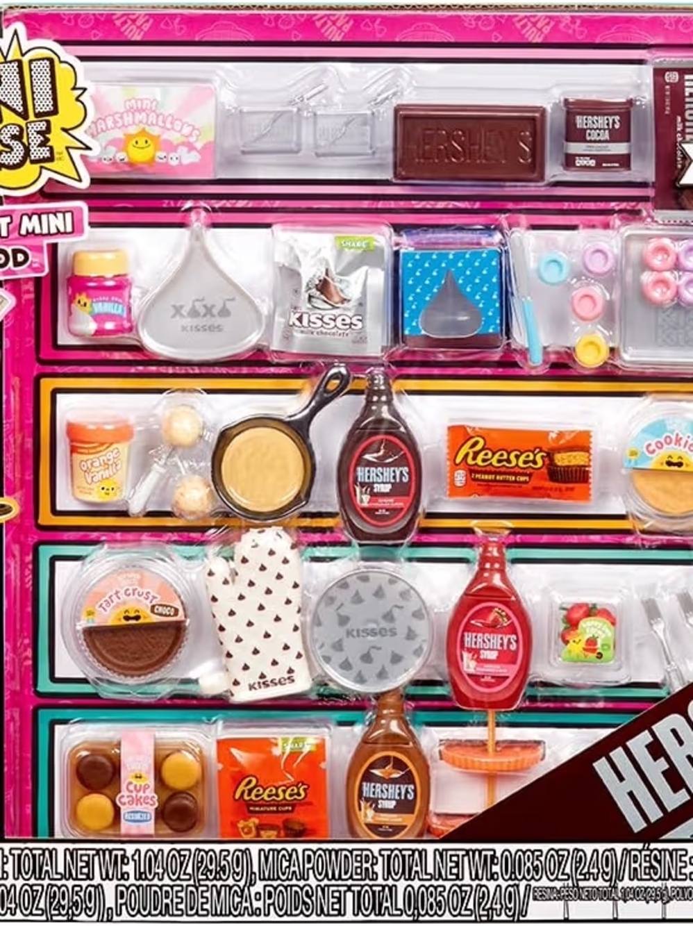 MGA's Miniverse Make It Mini Food Hershey Multipack Mini Collectibles, DIY (NIB)